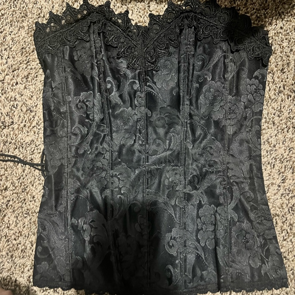 Sweetheart Fredrick’s of Hollywood Black Corset